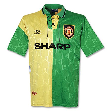 92-94 Manchester United Third Away Retro Soccer Jersey Shirt